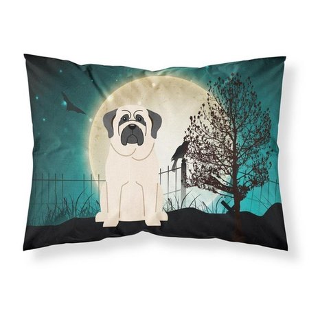 MICASA Halloween Scary Mastiff White Fabric Standard Pillowcase&#44; 20.5 x 0.25 x 30 in. MI225470